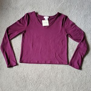 Womens crop top size m